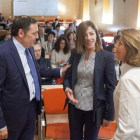 El consejero de Sanidad, Antonio María Sáez, participa en la inauguración de la I Jornada de Innovación en Sanidad en Castilla y León.-ICAL