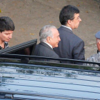 Michel Temer, expresidente de Brasil, es ingresado a una prisión de Sao Paulo.-REUTERS