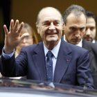 El expresidente francés, Jacques Chirac, en un acto de la Fundación Chirac en el 2011.-AP
