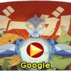 Google homenajea el 114 aniversario del director de efectos especiales Eiji Tsuburaya en un divertido 'doodle' interactivo.-Foto: GOOGLE