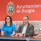 El Ayuntamiento de Burgos acogió la presentación del torneo con el concejal de deportes, Leví Moreno, como anfitrión. SANTI OTERO
