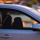 Una mujer saudí aprende a conducir junto a su instructora libanesa, en Riad, el pasado mayo.-FAYEZ NURELDINE (AFP)