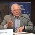 El expresidente del parlamento europeo Josep Borrell clausura el curso de verano de la Universidad Politécnica de Madrid '30 años de España en la UE'-ICAL