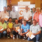 Los diputados y procuradores de Ciudadanos mantuvieron ayer la primera reunión con sus alcaldes y concejales.-ECB