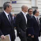 Forn, Romeva, Turull y Rull, a su llegada a la Audiencia Nacional el pasado 2 de noviembre.-/ EFE / KIKO HUESCA