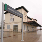 La estación de tren de Aranda en una imagen de archivo.-JORGE CITORES