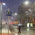 Activada la fase de alerta por nieve en Burgos. TOMÁS ALONSO