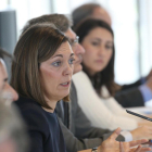 La consejera de Agricultura y Ganadería, Milagros Marcos, participa en el encuentro con los Grupos de Acción Local.-ICAL