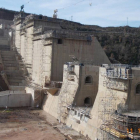La estructura dle muro se hallaba en diciembre de 2014, sin embargo, concluida en un 70%-ECB