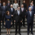 Los ministros del nuevo gobierno también siguen deporte.-EFE / EMILIO NARANJO