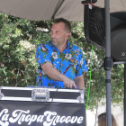 Creamkid, de la Tropa Groove, en la plaza de la Libertad.-RAÚL G. OCHOA