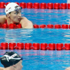 La húngara Katinka Hosszu, en una de las finales del Mundial de Hangzhou.-AFP