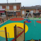 El parque infantil ha cambiado por completo la fisonomía de la plaza Vista Alegre, en el centro de La Ventilla.-ISRAEL L. MURILLO