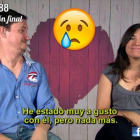 Rocío y Fedja, una de las parejas protagonistas en el 'First Dates 188'.-@FIRSTDATES_TV