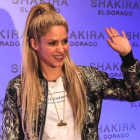 Shakira, en la presentación de su nuevo disco en el Convent dels Angels, el pasado mes de junio.-FERRAN NADEU