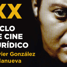 Cartel del XX Ciclo de Cine Jurídico que organiza el Colegio de Abogados de Burgos.
