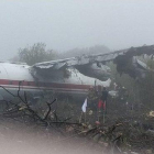 El avión accidentado.-@JACDECNEW