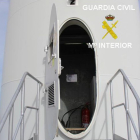 Uno de los aerogeneradores dañados por el ahora detenido.-ECB