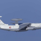Avión ruso que violó el espacio aéreo surcoreano.-