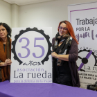 La Asociación La Rueda rindió un homenaje a su expresidenta el pasado año. TOMÁS ALONSO