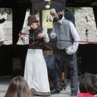 Los ingenios mágicos y el mundo de fantasía de Georges Méliès estuvo en septiembre en la burgalesa plaza de la Libertad.-Raúl Ochoa