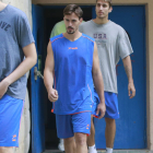Rafa Huertas se prepara para iniciar una sesión de trabajo.-RAÚL OCHOA