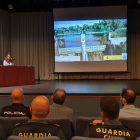 Imagen de la presentación del Plan de Emergencia de la presa Virgen de las Viñas
