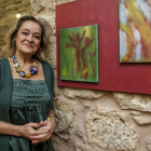 Pilar de Sebastían expone doce cuadros en El Pueblo hasta el 12 de enero.-Santi Otero