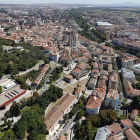 Imagen aérea de parte de la capital burgalesa.-RAÚL G. OCHOA