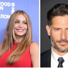 Sofia Vergara y su prometido Joe Manganiello.-Foto: AFP / ROBYN BECK