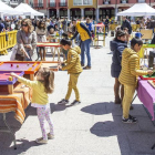 Padres e hijos disfrutaron de la jornada con talleres, actividades, baile y teatro en la Plaza Mayor.-SANTI OTERO