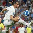 areth Bale controlando el balón en el encuentro ante la Roma-PAUL HANNA