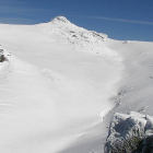 Una de las ubicaciones donde se habilitarían las pistas de la estación de esquí en Picos de Urbión.-AGUSTÍN SANDOVAL