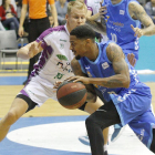 Frazier en acción en el choque del pasado sábado frente a Unicaja-Santi Otero