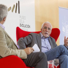 El escritor Luis Mateo Díez conversó con el periodista Ernesto Escapa en la primera entrega de la nueva temporada de La biblioteca del hombre-Santi Otero