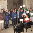 Los alumnos recibieron ayer sus diplomas.-G. G.