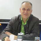 El concejal fallecido en una de sus últimas ruedas de prensa.-E. M.