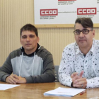 Gonzalo Díez junto a Jorge Melero.-L. V.