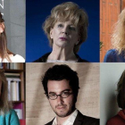 Los escritores Dolores Redondo, Edna O’Brien, Delphine de Vigan, Annie Ernaux, Jonathan Safran Foer y Rosa Ribas.-