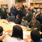 Un momento de la inauguración del centro lermeño, al que acudieron autoridades y gran número de vecinos de la localidad-M. A.