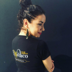 Eva Manjón, de promoción.-