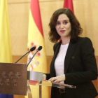 La presidenta de la Comunidad de Madrid, Isabel Díaz Ayuso.-EUROPA PRESS