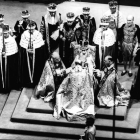Ceremonia de coronación de la reina Isabel II en 1953.-
