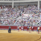 Imagen de un festejo de la feria taurina el pasado año-Santi Otero