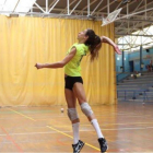 Omy Perdomo, durante un entrenamiento-PERIODICO (TWITTER / OMY PERDOMO)