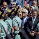Cospeda preside un desfile militar.-JORGE ZAPATA