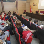 Ribot, dirante la jornada celebrada ayer en la Delegación de la Junta.-SANTI OTERO
