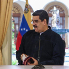 Maduro negó hoy haber financiado la caravana de migrantes hondurenos que en los últimos días emprendieron un viaje hacia EE UU.-EFE