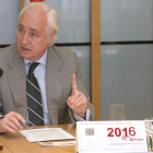 José Luis Concepción, durante la presentación de la memoria ayer. I-ISRAEL L. MURILLO