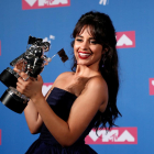 Camila Cabello en los 2018 MTV Video Music Awards.-CARLO ALLEGRI